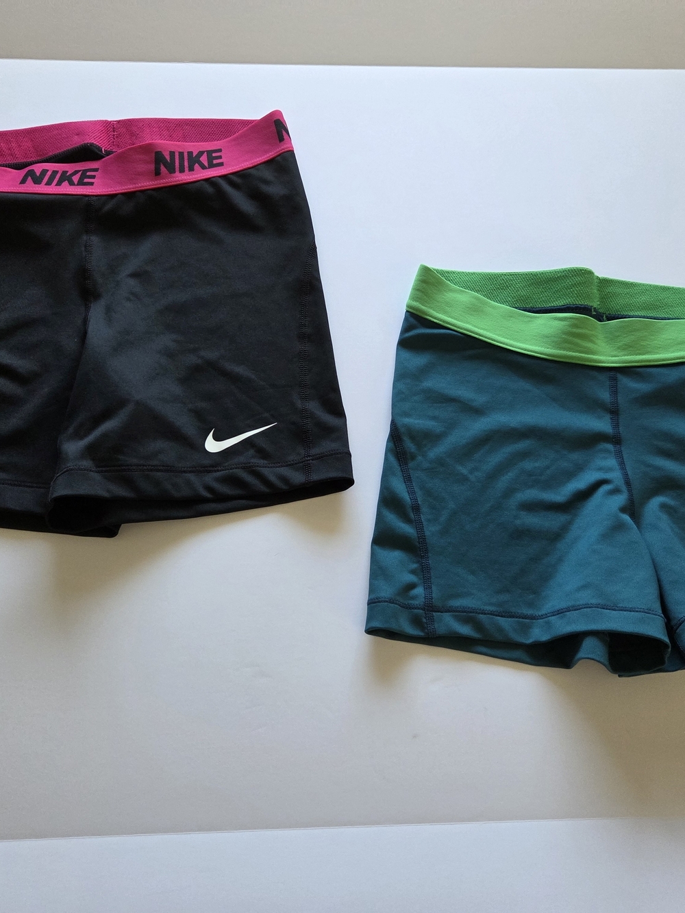 Lot of 2 Nike Pro Women’s Dri-FIT Shorts